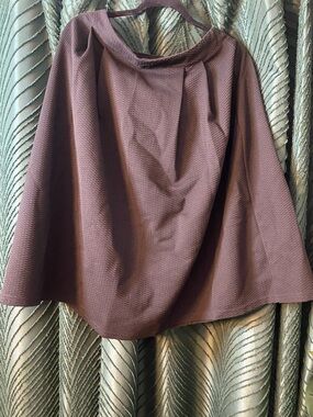 Women's A-Line Black Skirt